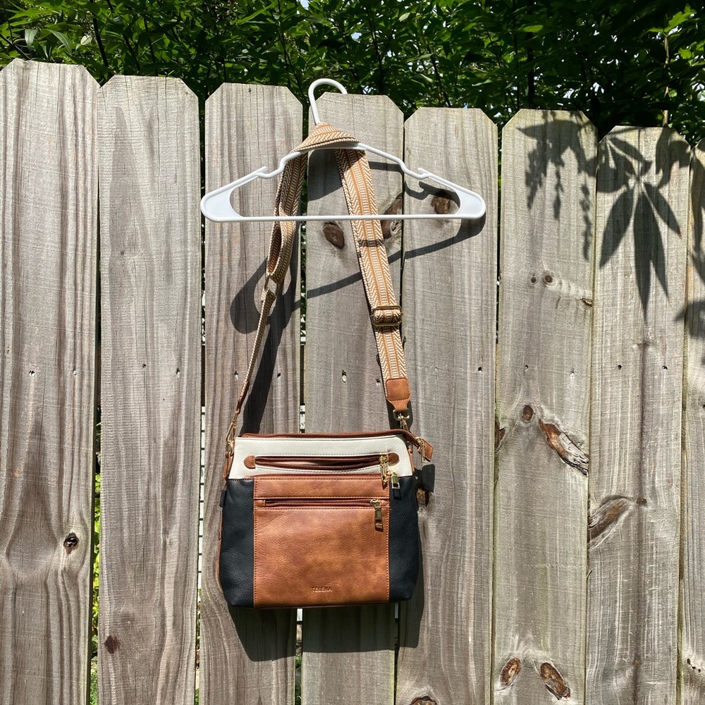 Stylish Brown and Black Bag